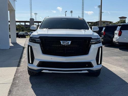 Crystal White Tri-Coat 2023 Cadillac Escalade V-Series