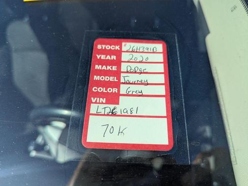 2020 Dodge Journey SE Value