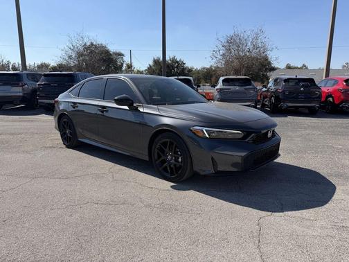 Meteorite Gray Metallic 2026 Honda Civic Sport