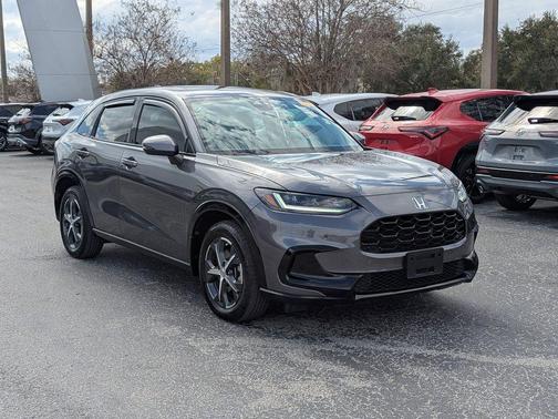 Modern Steel Metallic 2023 Honda HR-V EX-L