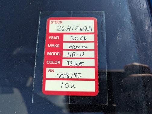 2026 Honda HR-V Sport