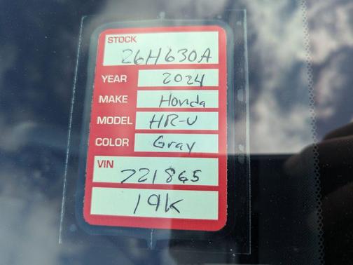2024 Honda HR-V Sport