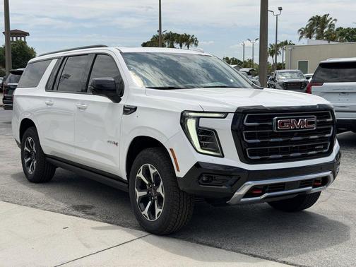 Summit White 2026 GMC Yukon XL AT4