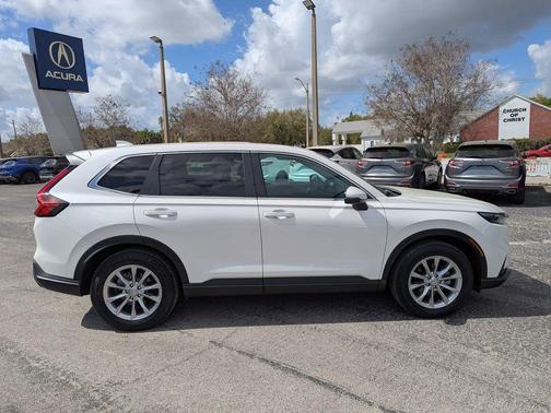 Platinum White Pearl 2024 Honda CR-V EX-L