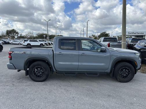 Boulder Gray Pearl 2023 Nissan Frontier PRO-X