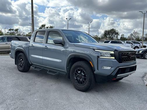 Boulder Gray Pearl 2023 Nissan Frontier PRO-X
