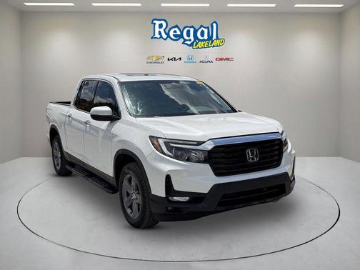 Platinum White Pearl 2022 Honda Ridgeline RTL-E