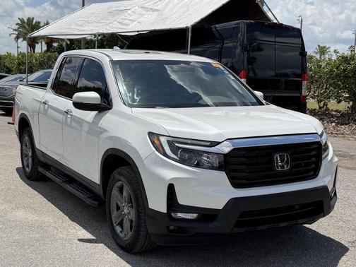 Platinum White Pearl 2022 Honda Ridgeline RTL-E