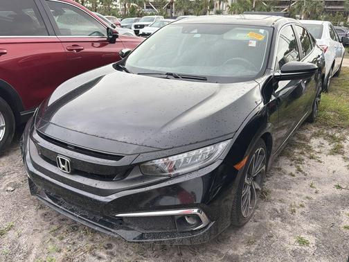 Crystal Black Pearl 2019 Honda Civic Touring