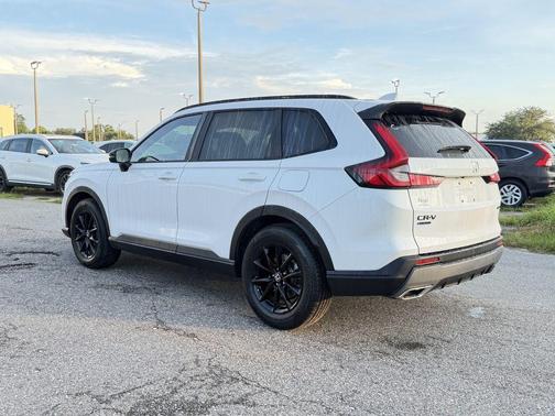 Platinum White Pearl 2026 Honda CR-V Hybrid Sport