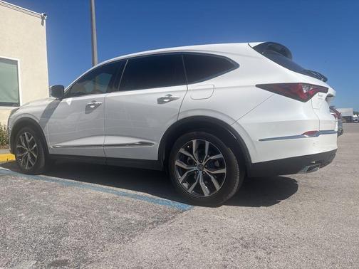 Platinum White Pearl 2024 Acura MDX Technology