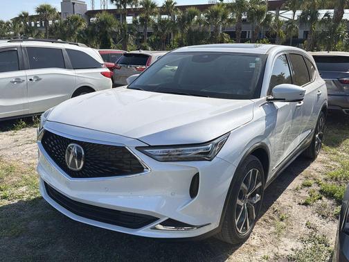 Platinum White Pearl 2024 Acura MDX Technology