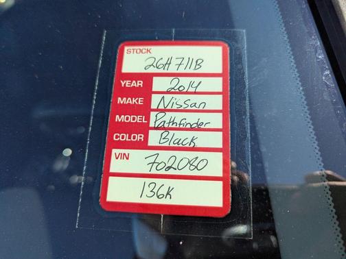 2014 Nissan Pathfinder SL