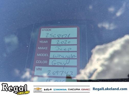 2020 Jeep Wrangler Unlimited Sport