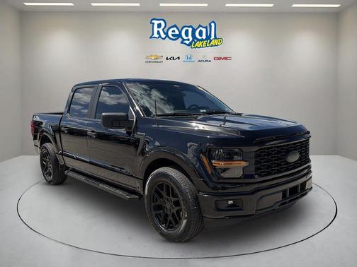 Black Metallic 2024 Ford F-150 STX