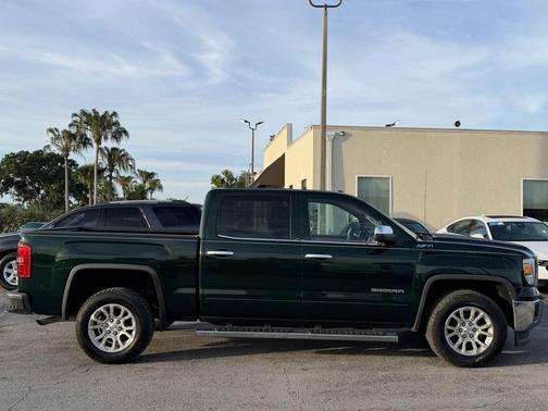 Emerald Green Metallic 2015 GMC Sierra 1500 SLE