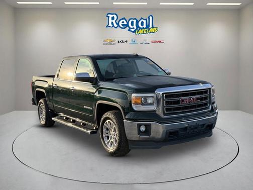 Emerald Green Metallic 2015 GMC Sierra 1500 SLE