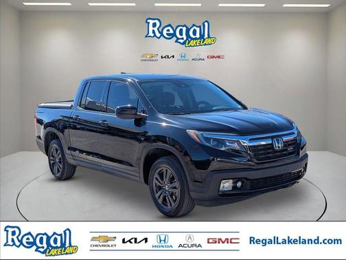 Crystal Black Pearl 2020 Honda Ridgeline Sport
