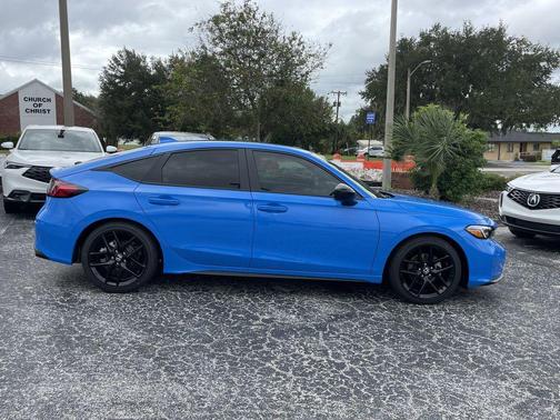 Boost Blue Pearl 2026 Honda Civic Sport