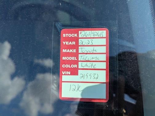 2023 Toyota Tacoma TRD Off Road