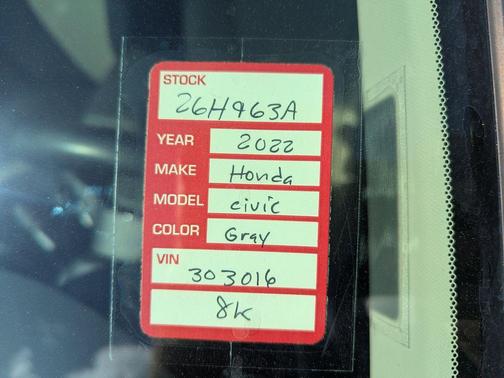 2022 Honda Civic Touring