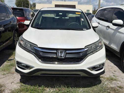 White 2015 Honda CR-V EX
