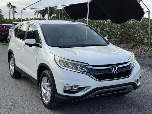 White 2015 Honda CR-V EX