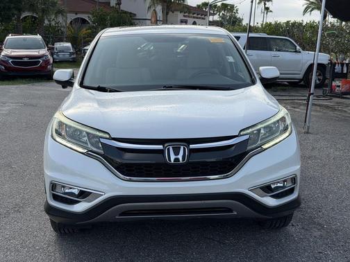 White 2015 Honda CR-V EX