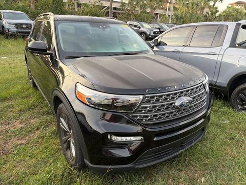 Black Metallic 2023 Ford Explorer XLT
