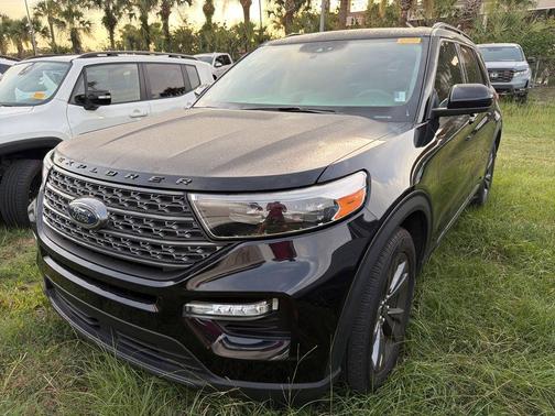 Black Metallic 2023 Ford Explorer XLT