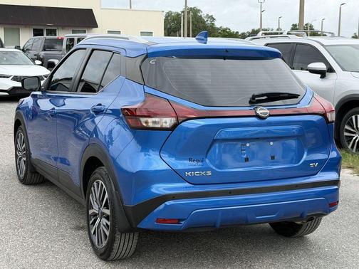 Electric Blue Metallic 2024 Nissan Kicks SV
