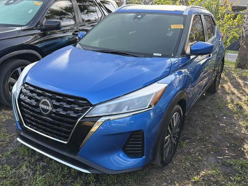Electric Blue Metallic 2024 Nissan Kicks SV