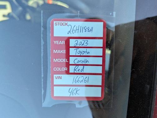 2023 Toyota Corolla SE