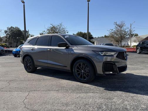 Liquid Carbon Metallic 2026 Acura MDX A-Spec