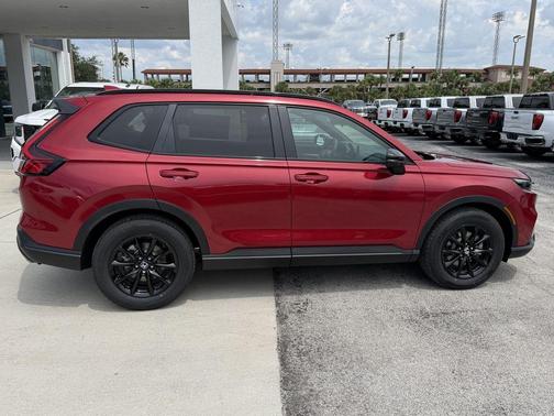 Radiant Red Metallic 2026 Honda CR-V Hybrid Sport