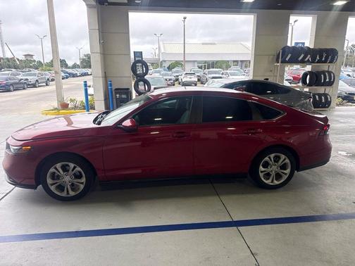 Radiant Red Metallic 2024 Honda Accord LX