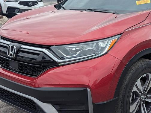 Red 2021 Honda CR-V LX