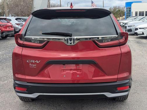 Red 2021 Honda CR-V LX