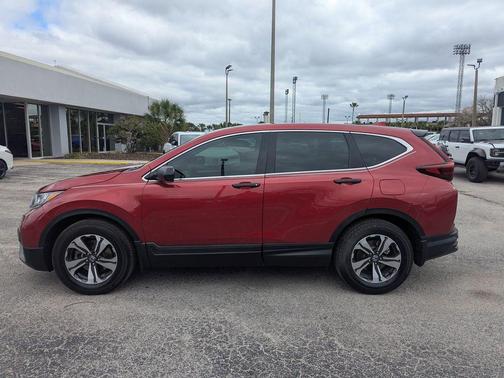 Red 2021 Honda CR-V LX