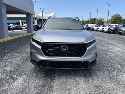 Solar Silver Metallic 2026 Honda CR-V Hybrid Sport-L