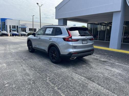 Solar Silver Metallic 2026 Honda CR-V Hybrid Sport-L