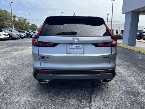 Solar Silver Metallic 2026 Honda CR-V Hybrid Sport-L