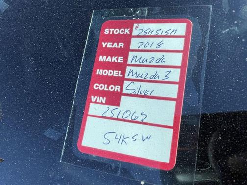 2018 Mazda Mazda3 Touring