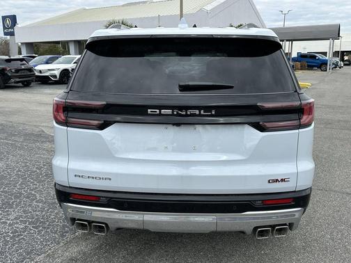 Glacier White 2026 GMC Acadia Denali