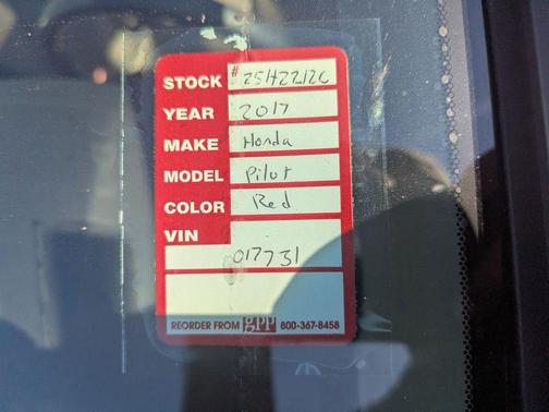 2017 Honda Pilot EX-L