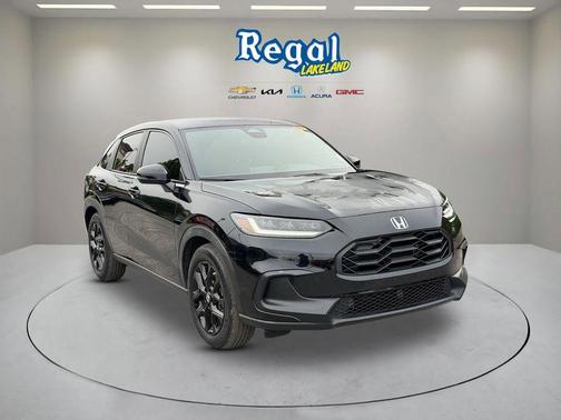 Crystal Black Pearl 2023 Honda HR-V Sport