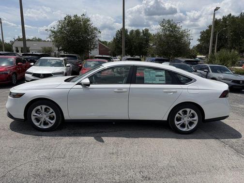 Platinum White Pearl 2026 Honda Accord LX