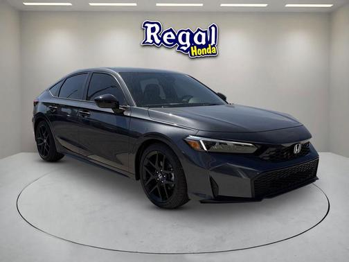 Meteorite Gray Metallic 2026 Honda Civic Sport