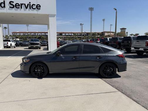 Meteorite Gray Metallic 2026 Honda Civic Sport