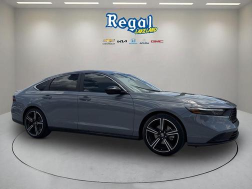 Urban Gray Pearl 2024 Honda Accord Hybrid Sport